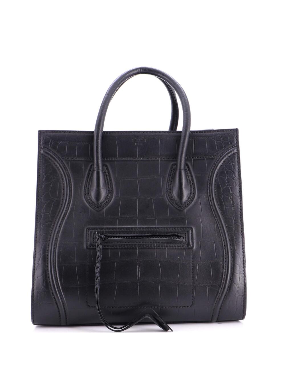 Celine Phantom Bag Crocodile Embossed #279408C18B
